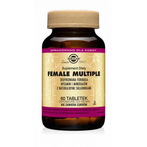 Solgar - Female Multiple - 60 tabletek Solgar - Female Multiple - 60 tabletek